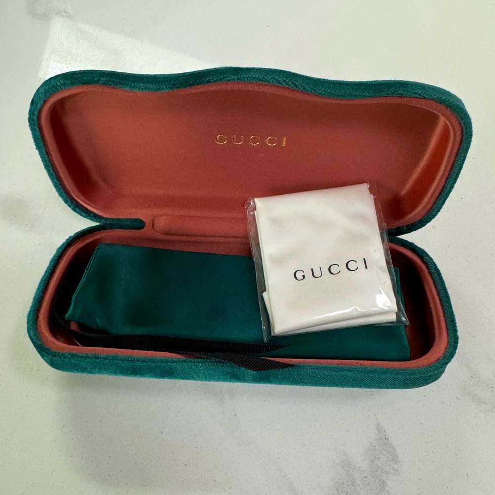 GUCCI Velvet Glasses Case